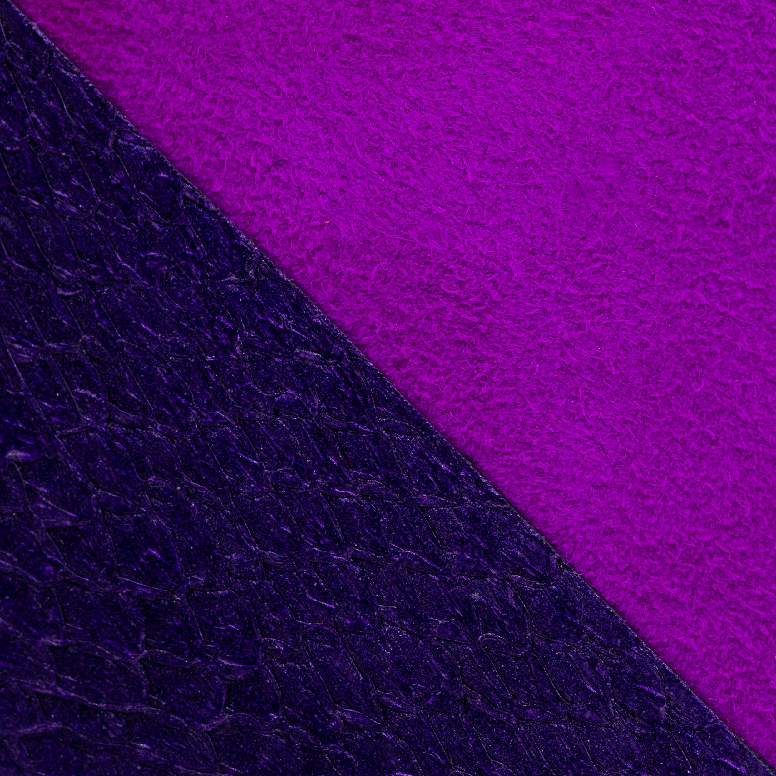 Elandetta Amethyst purple pink suede leather swatch for luxury women’s heels, designed to help customers confidently choose shoe colours online.