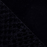 Elandetta Ink intense deep black suede heel designed for sharp elegant occasion dressing and timeless modern styling.