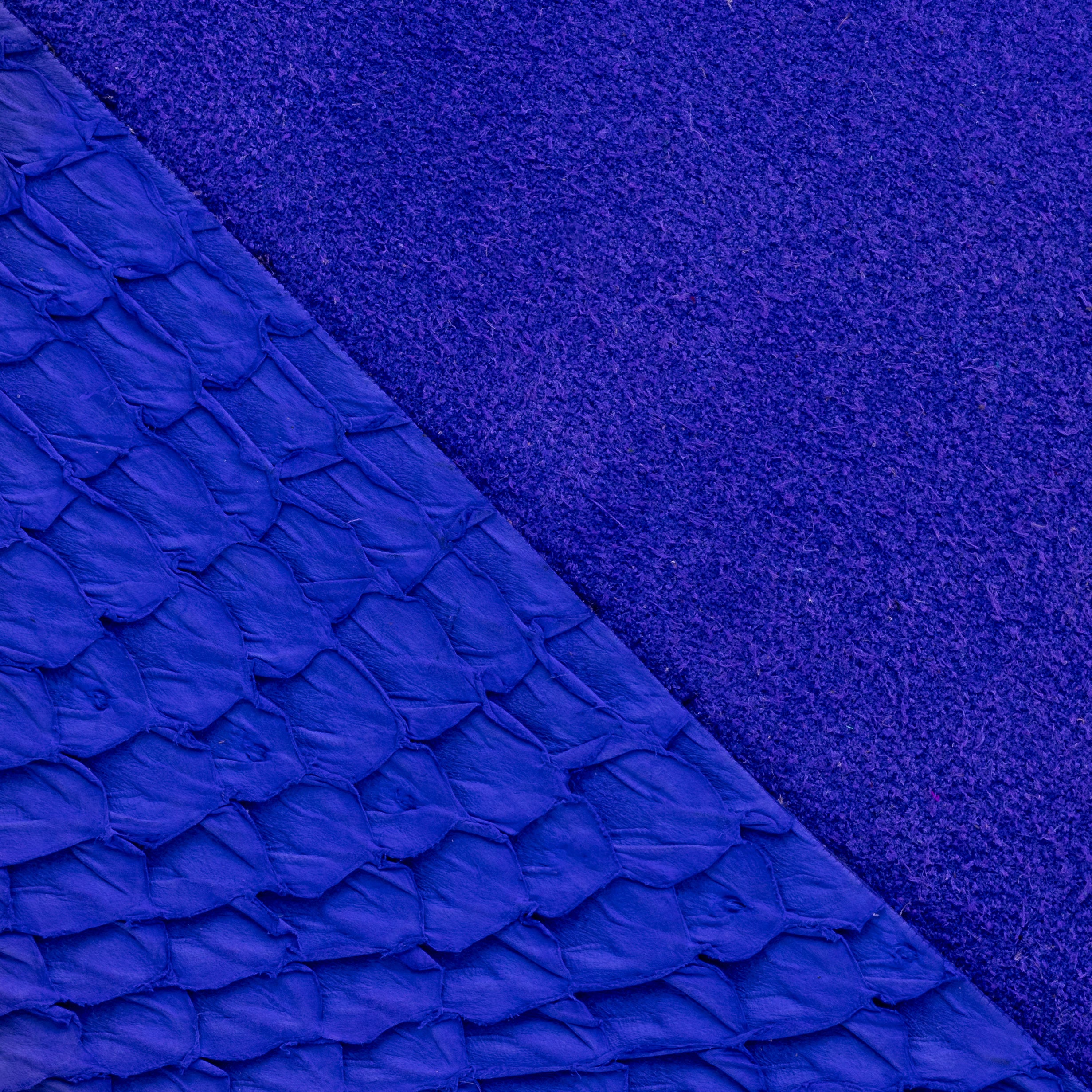 Elandetta Ultraviolet electric blue suede heel designed for confident modern occasion dressing and standout colour styling.